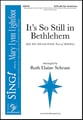 It's So Still in Bethlehem SATB choral sheet music cover